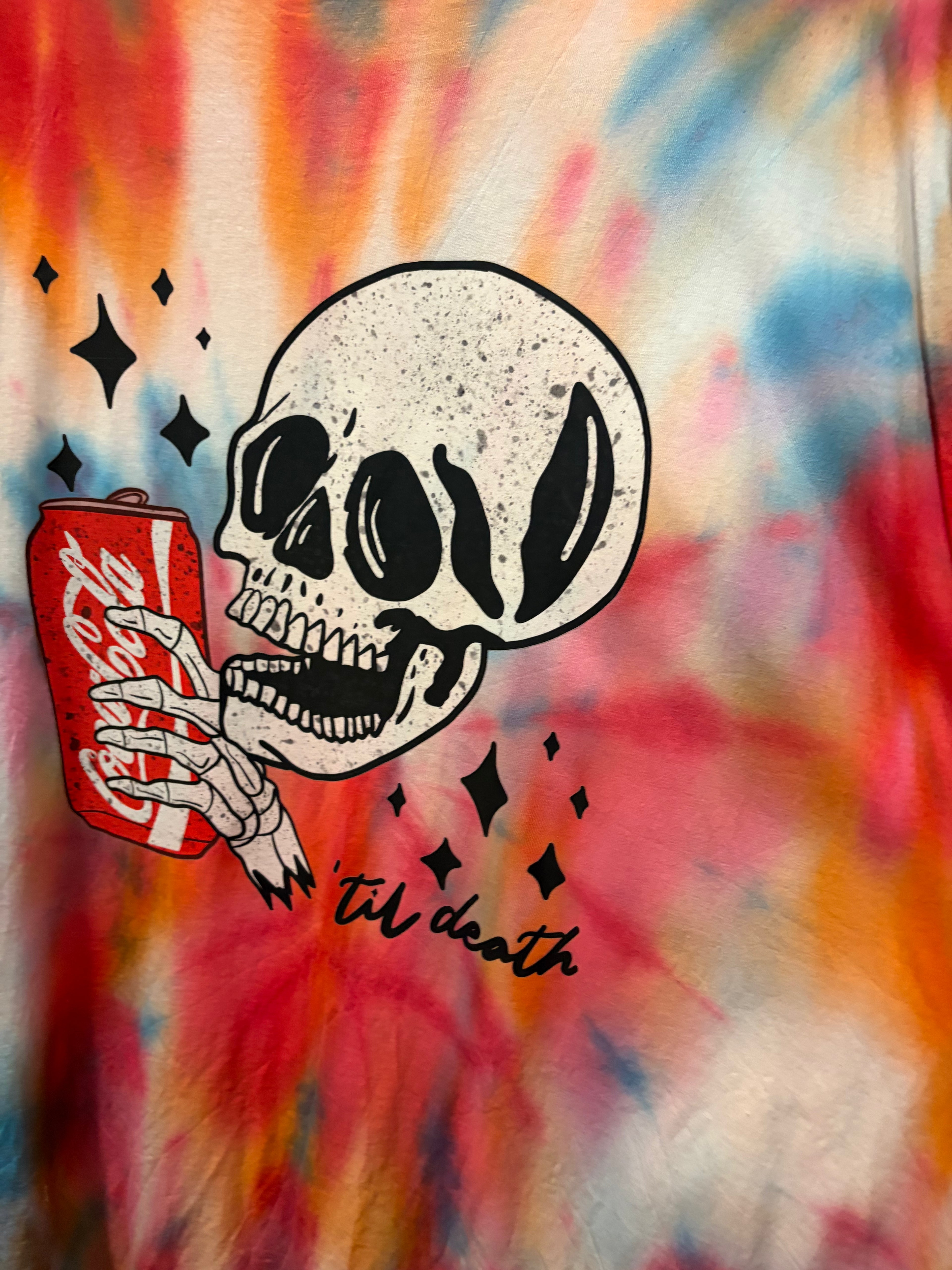 Cotton Tie Dye T-Shirt Surprise Swirl